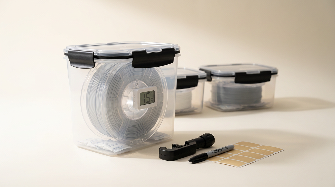 Fuitnerd Filament Storage Box 4-Pack Review: Dependable Drying at a Value