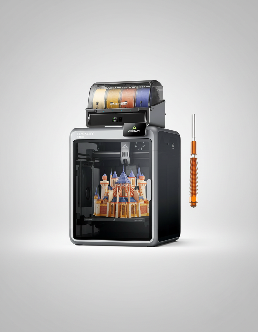 Creality K2 Pro Combo: A Powerful, High-Speed 3D Printer for Advanced Users