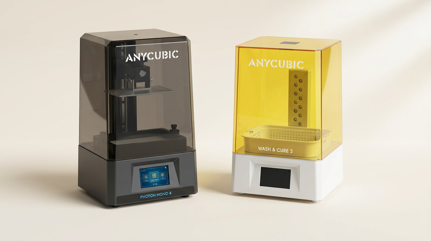 ANYCUBIC Photon Mono 4 & Wash & Cure 3.0 Review
