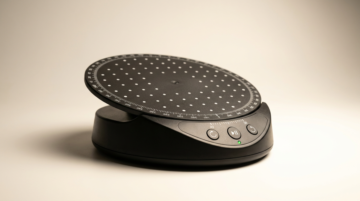 Revopoint Dual Axis Turntable Review: Precision for 3D Scanning