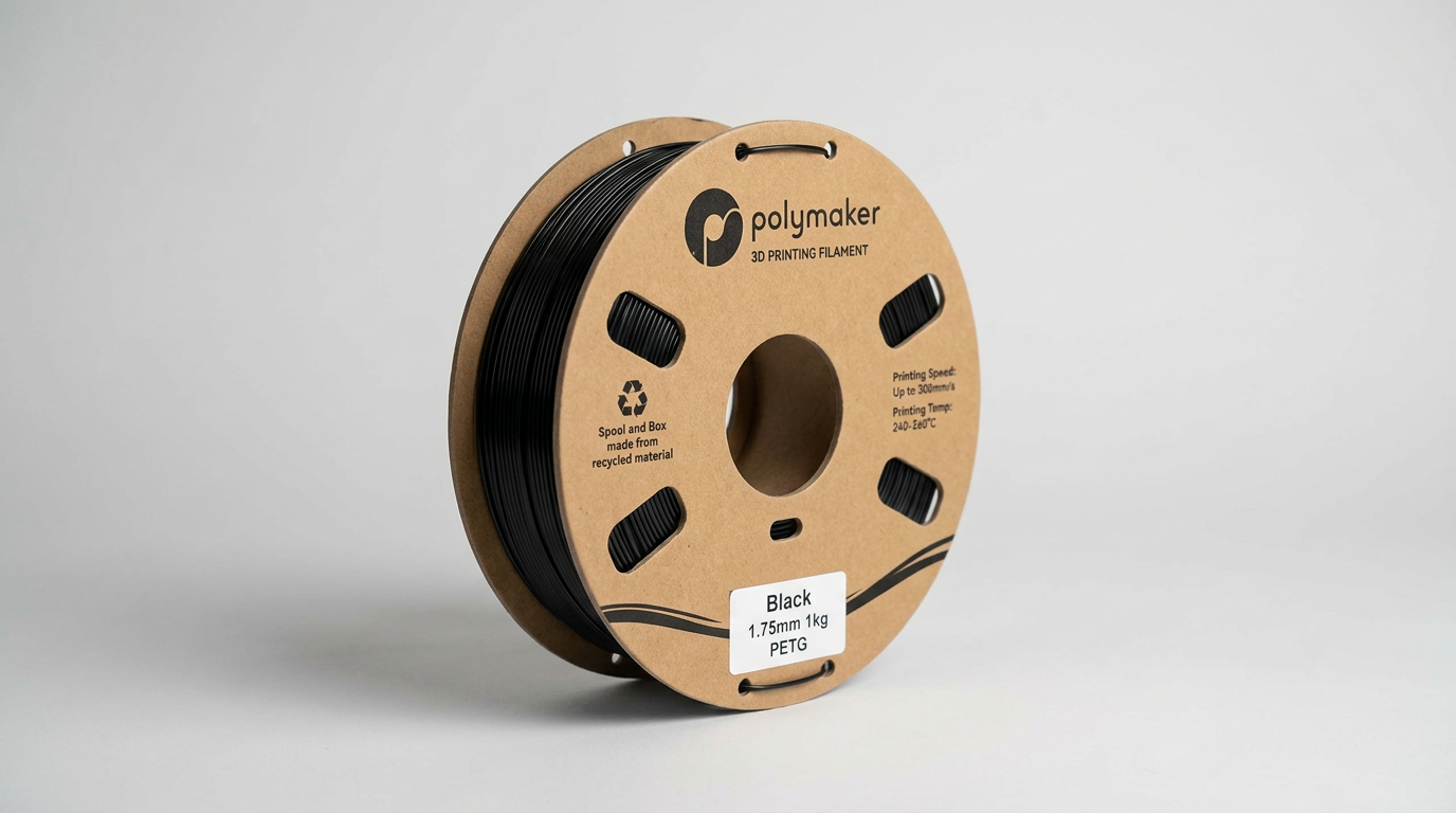 Polymaker PETG Black 1.75mm Filament Review: Reliable and Fast