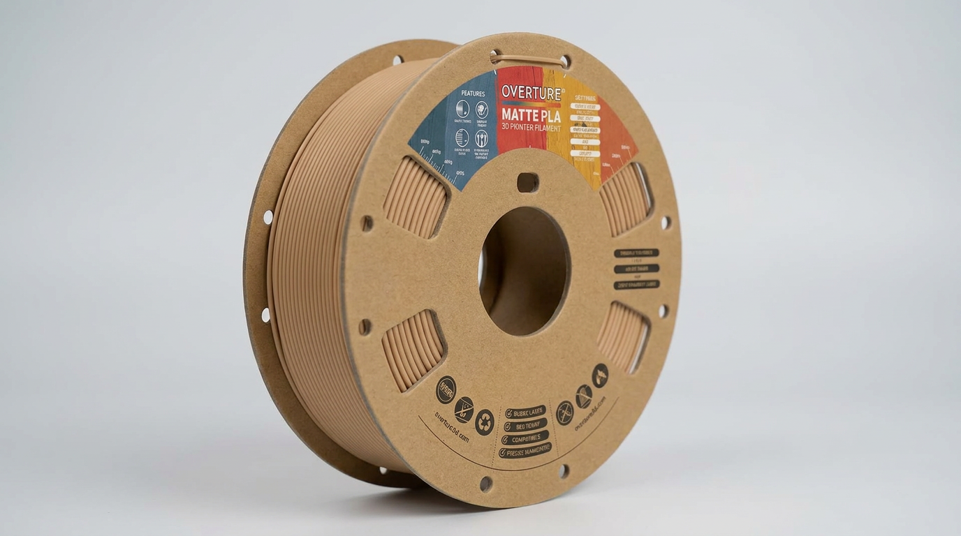 OVERTURE Matte PLA Filament Review: The Workhorse for Flawless Finishes
