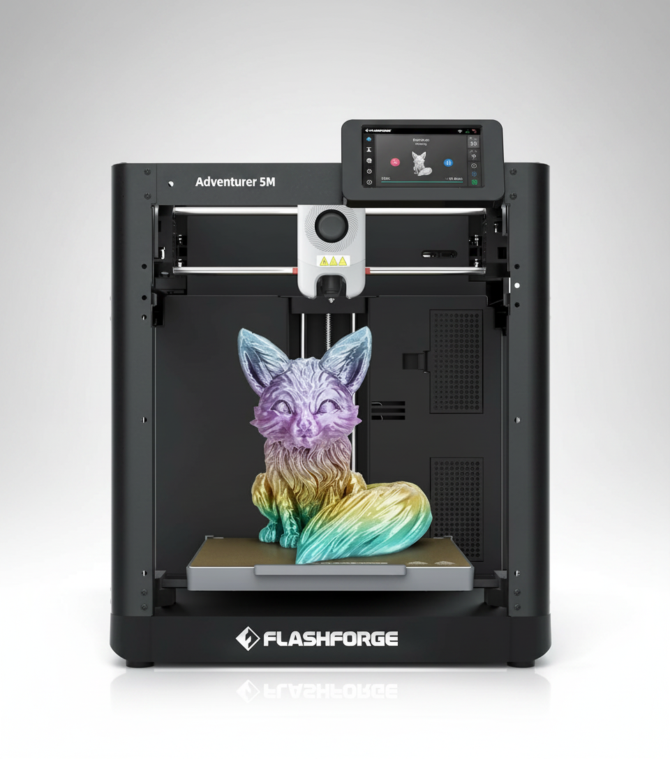 FLASHFORGE Adventurer 5M Review: Fast, Accessible 3D Printing