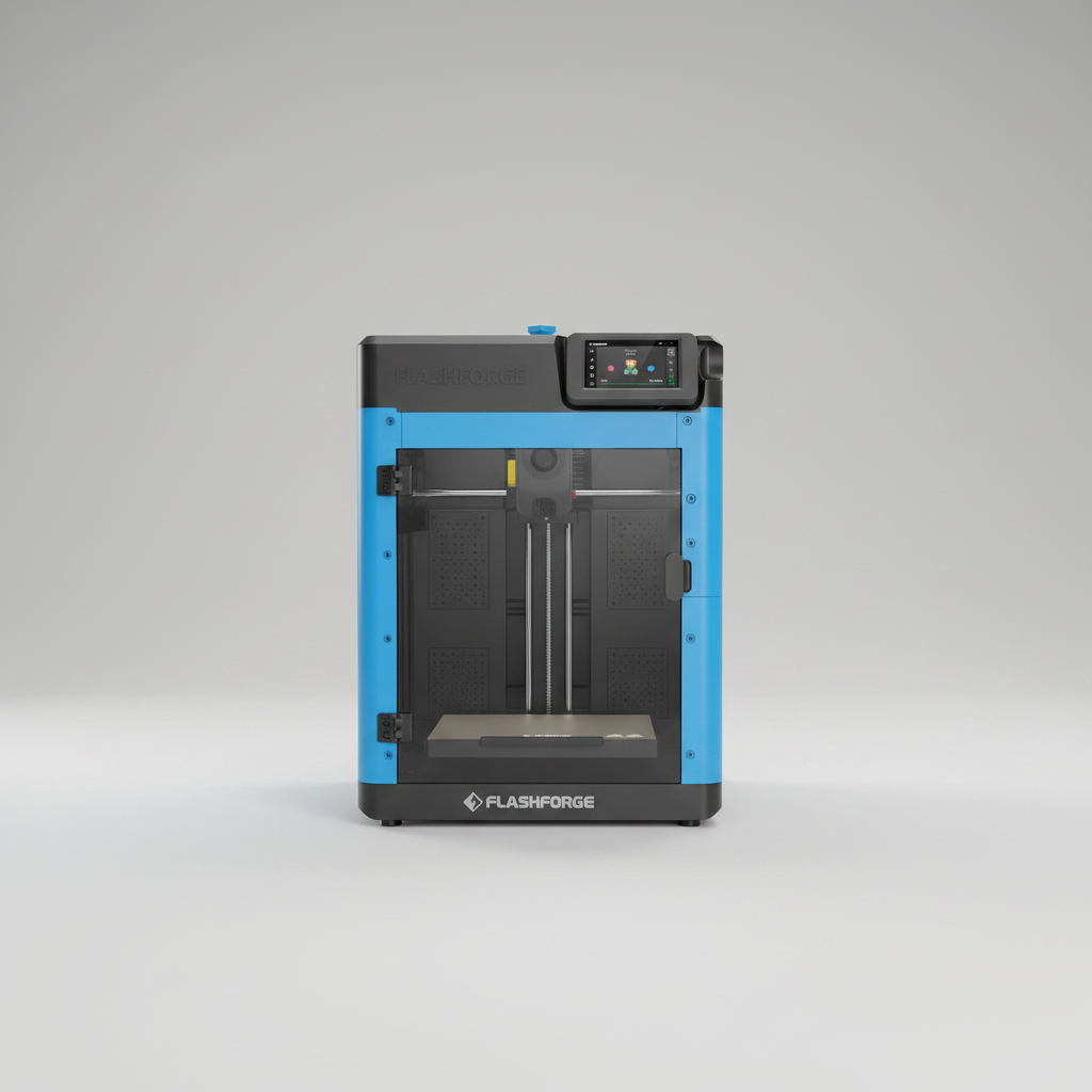 FLASHFORGE Adventurer 5M 3D Printer,Support Multi Materials, High Precision | 600mm/s Max Speed, CoreXY & Auto Bed Leveling, 280°C Direct Extruder, 3s Detachable Nozzle, Effective Cooling,220x220x220mm — product image