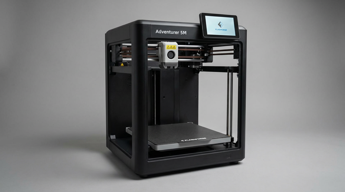 FLASHFORGE Adventurer 5M Review: Fast, Accessible 3D Printing