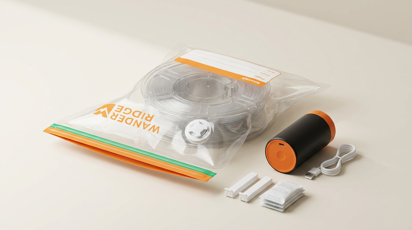 Wander Ridge 3D Printer Filament Vacuum Storage Kit Review