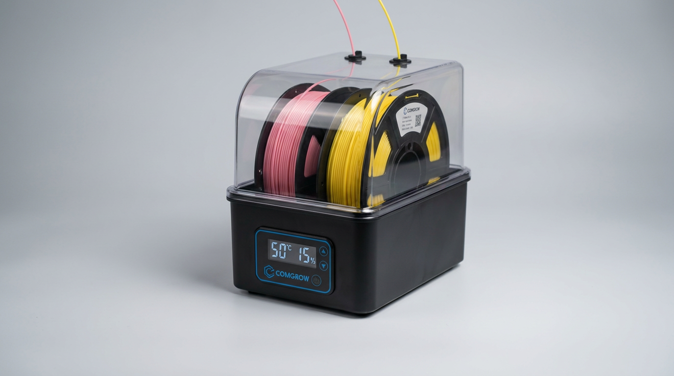 Comgrow Filament Dryer Box Review: Essential for Moisture-Free 3D Prints