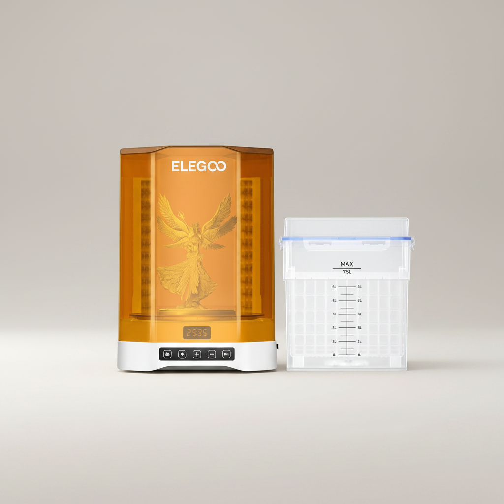 ELEGOO Mercury Plus V3.0 Review: Large Capacity Wash & Cure