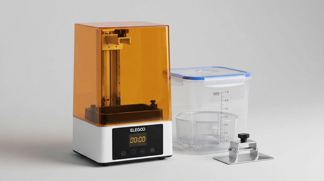 ELEGOO Mercury Plus V3.0 Review: Large Capacity Wash & Cure