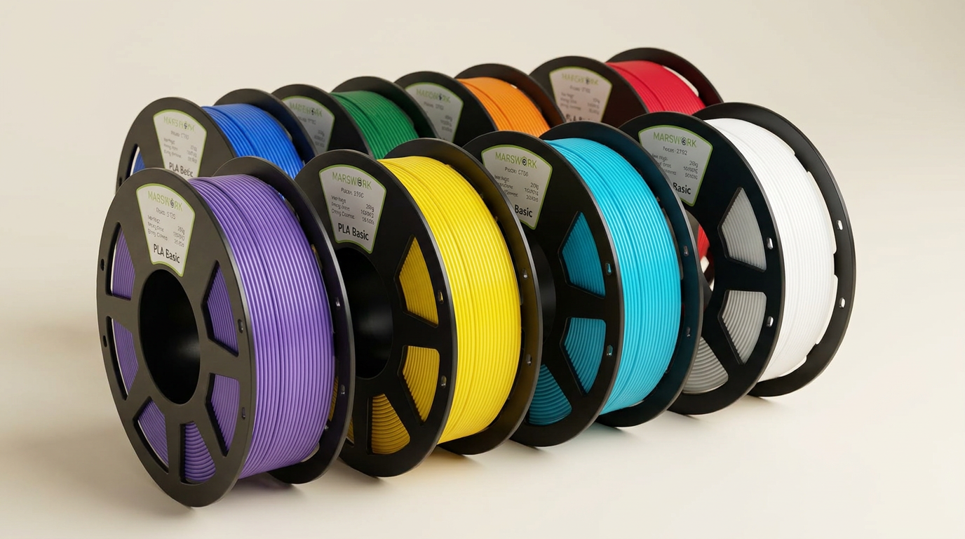 MarsWork Pre-Dried PLA Basic 8x250g Bundle Review