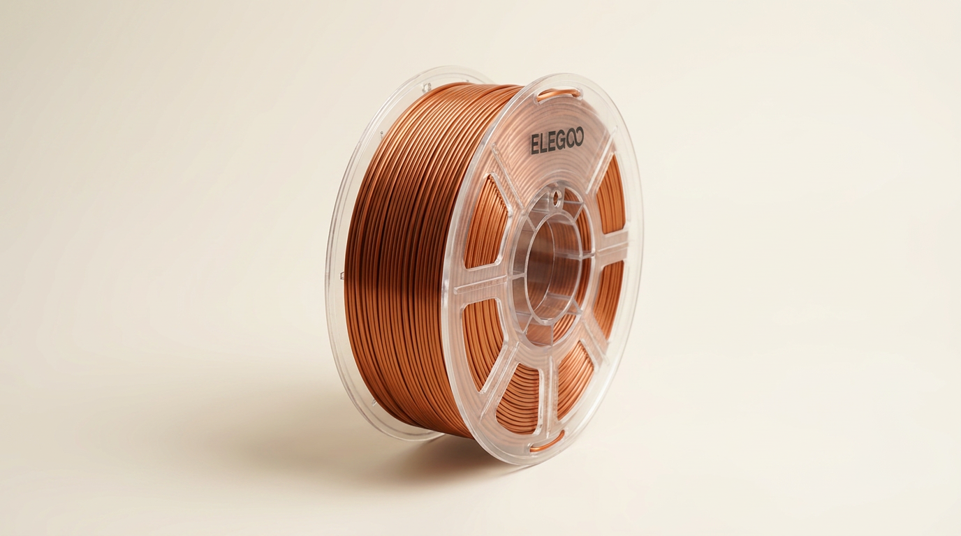 ELEGOO Silk PLA Filament Review: Visual Appeal Versus Material Consistency