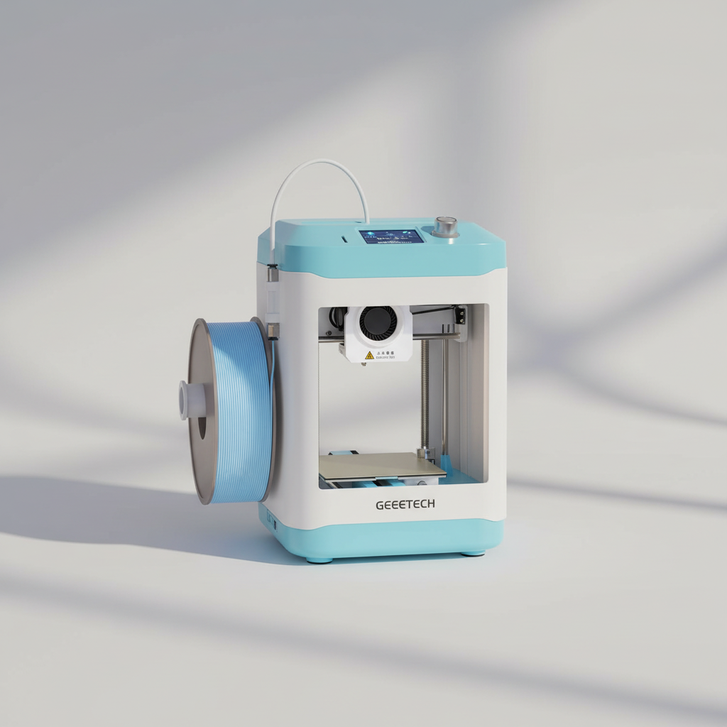 Geeetech 3D Printer for Kids & Beginners, High-Speed Mini 3D Printer, Auto-Leveling, Fully Open Source Pre-Assembled STEM Learning Tool, 3.94x4.33x3.94in Print Size for Home/School — product image