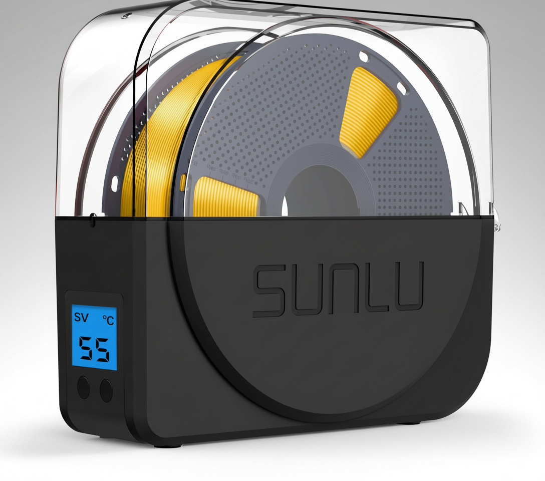 SUNLU Filament Dryer Box 2026 S1 Plus Review: Solves Common Print Issues