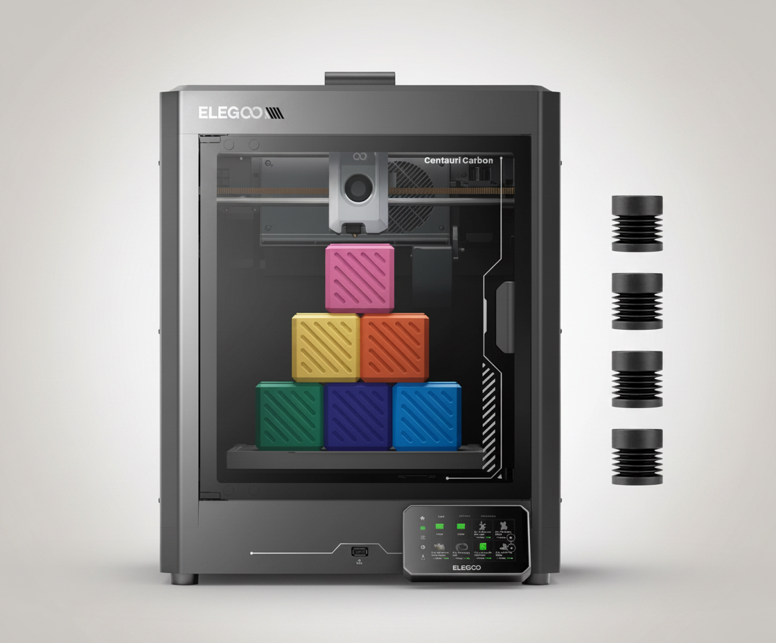 ELEGOO Centauri Carbon Review: High-Speed 3D Printing for Beginners