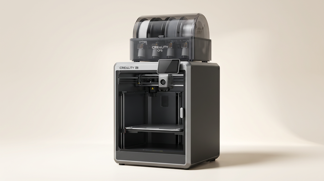 Creality K2 Combo 3D Printer Review: Multi-Color, High-Speed Printing