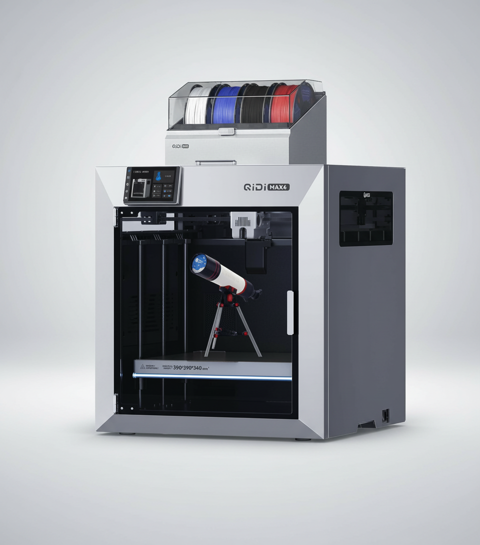 QIDI Max4 Combo Review: Large-Format, Multi-Material 3D Printing