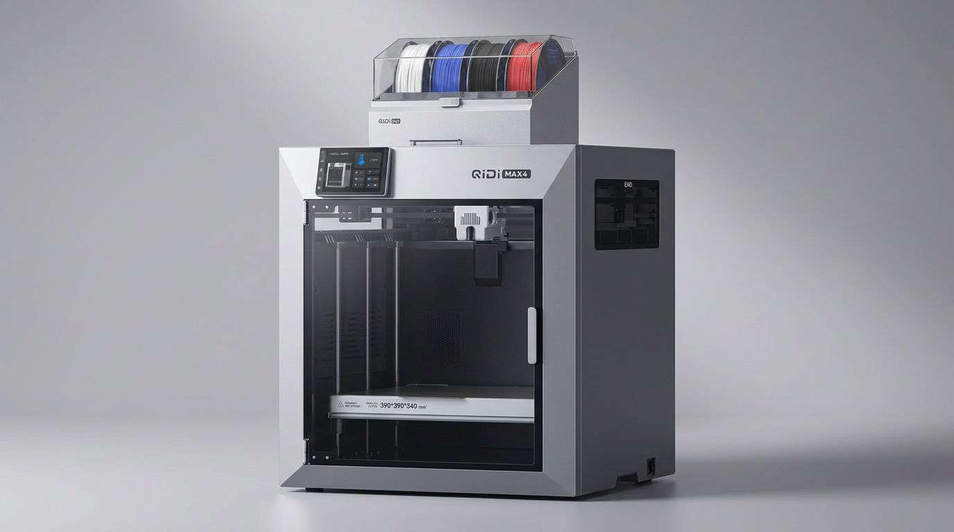 QIDI Max4 Combo Review: Large-Format, Multi-Material 3D Printing