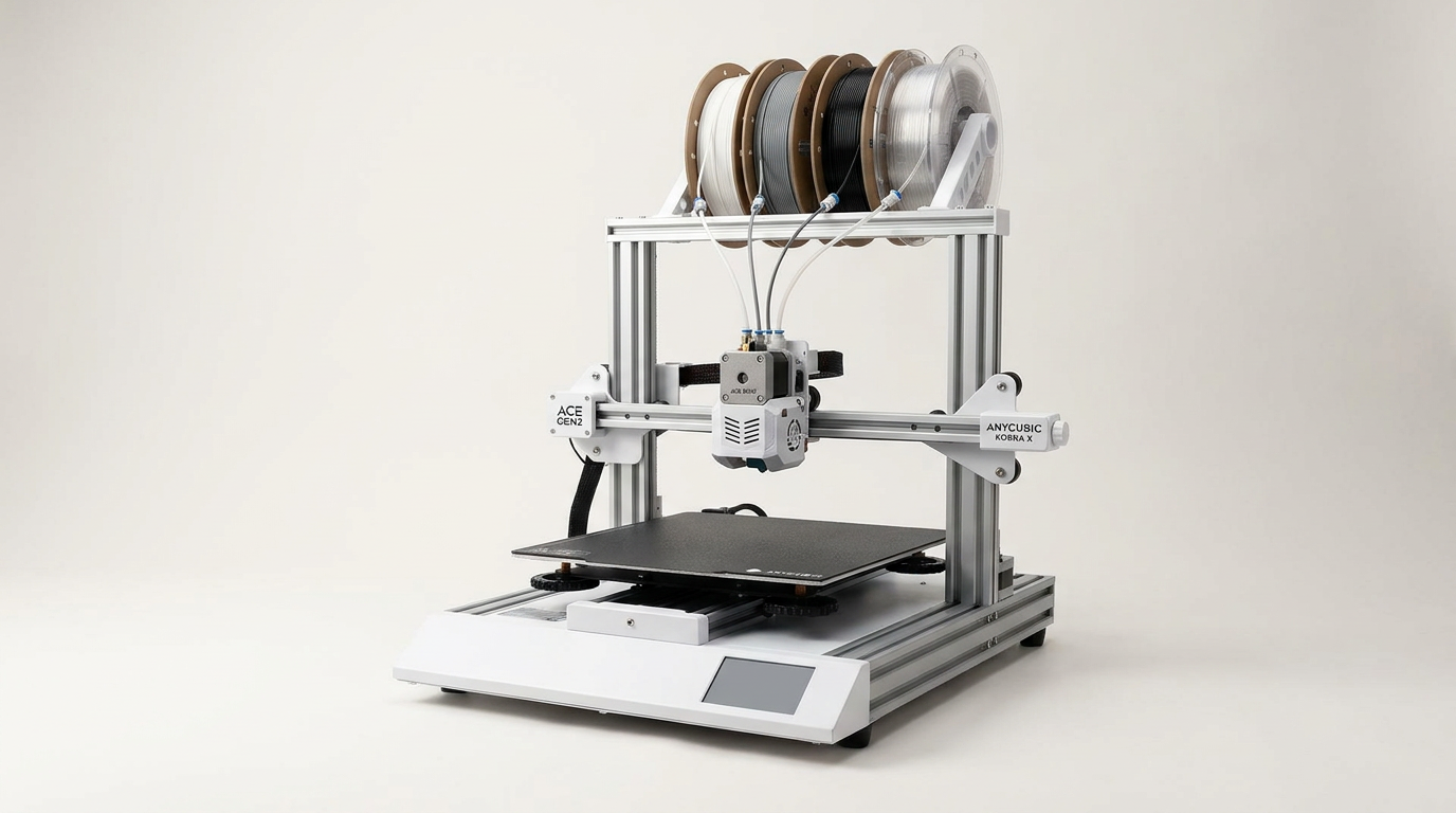 Anycubic Kobra X Multicolor 3D Printer Review: Fast, Easy, and Capable