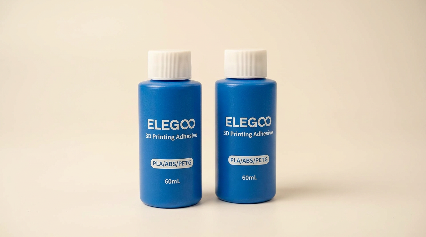 ELEGOO 3D Printer Adhesive Glue Review: Reliable Bed Adhesion