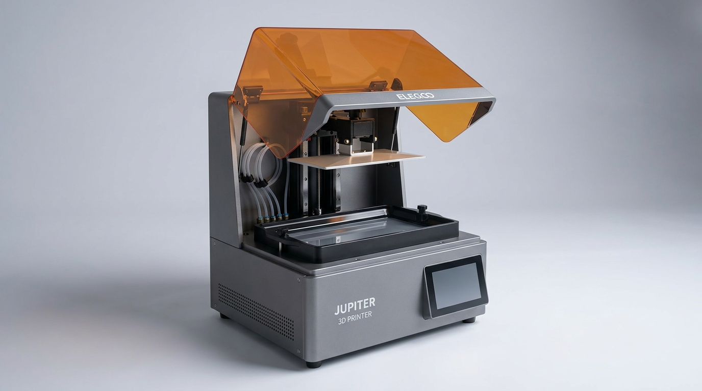 ELEGOO Jupiter 2 16K: A Large-Format Resin Printer for Patient Pros