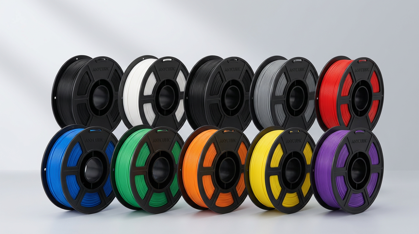 ANYCUBIC Multicolor PLA 10KG Review: Budget Bulk Reality