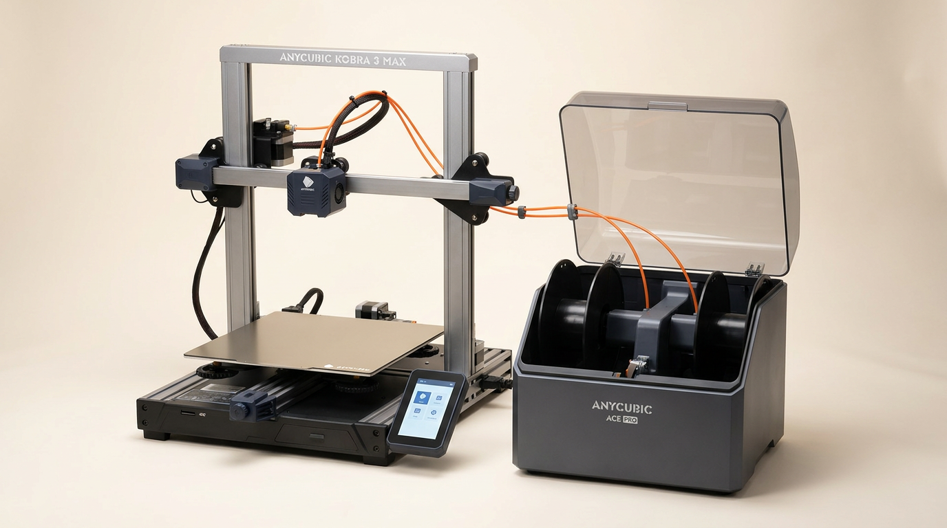 Anycubic Kobra 3 Max Combo Review: Big Prints, Bigger Headaches?