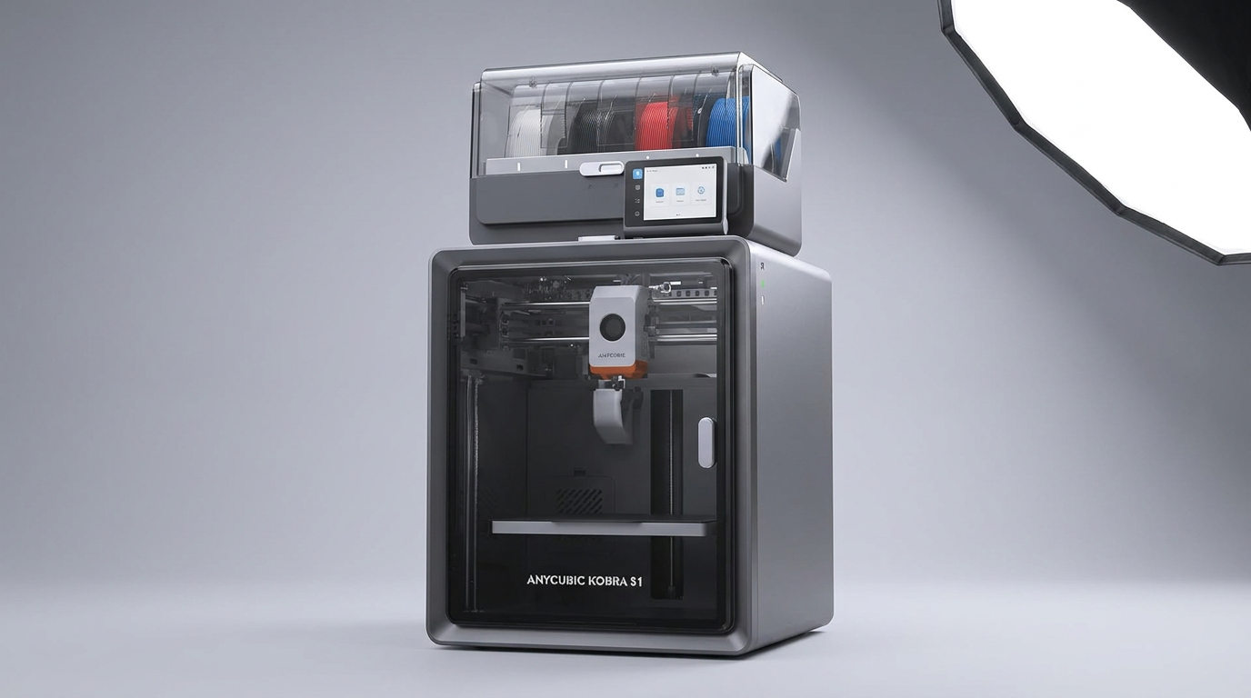 Anycubic Kobra S1 Combo Review: A Multi-Color Entry Point