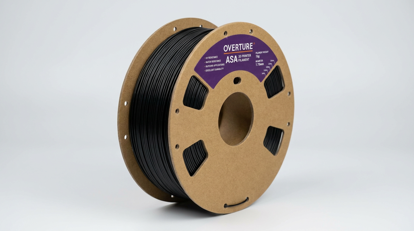 OVERTURE ASA Filament Review: Outdoor Prints, Hard-Earned Results