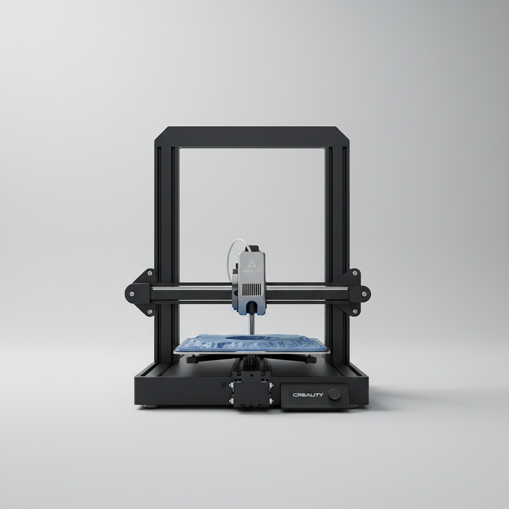 Creality K2 Combo 3D Printer, Multicolor Printing with CFS, High-Speed 600mm/s, Smart Auto Leveling, Quiet Printing, 300°C Nozzle, Dual AI Camera, Direct Drive Extruder, Build Volume 260x260x260mm — product image