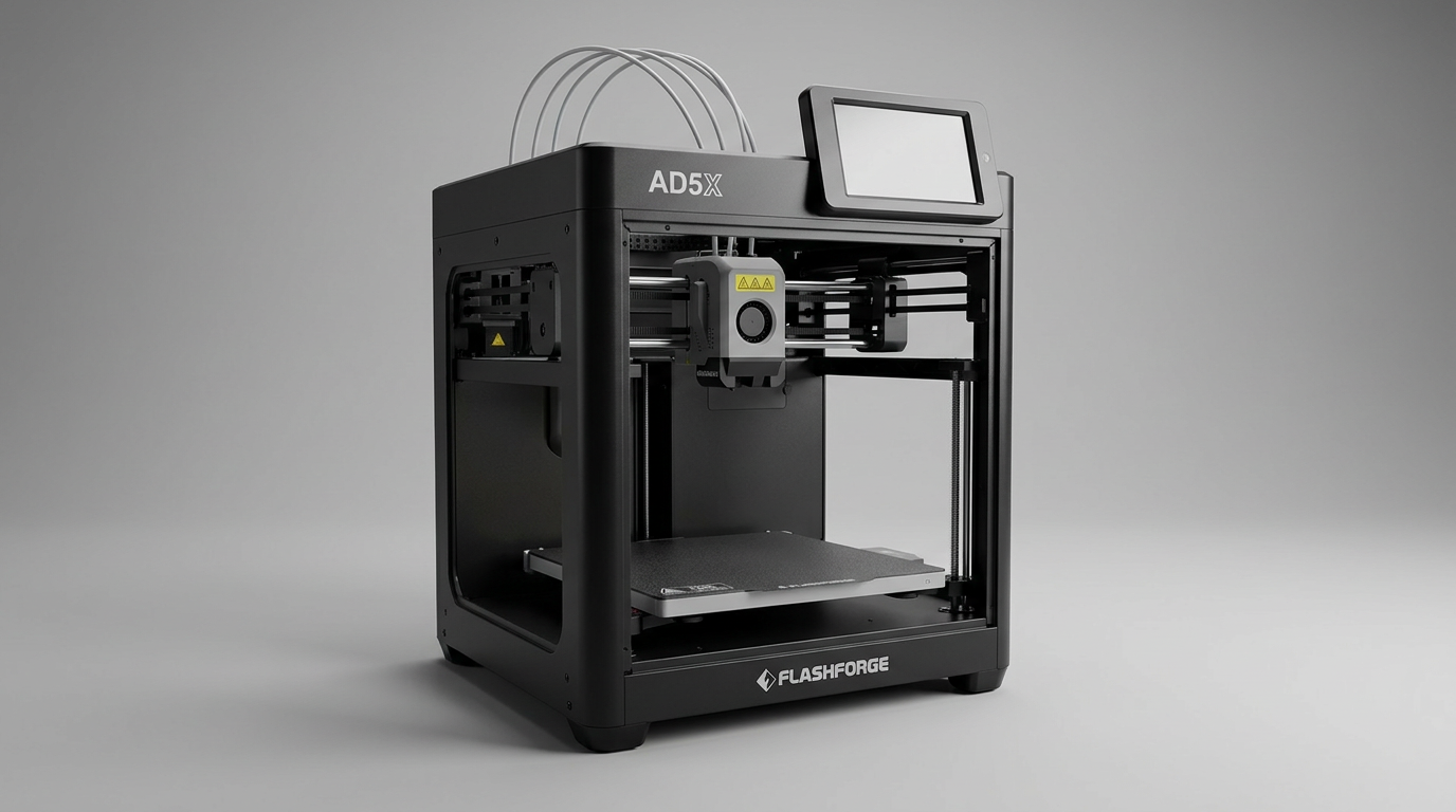 FLASHFORGE AD5X Review: Multi-Color Printing at Speed