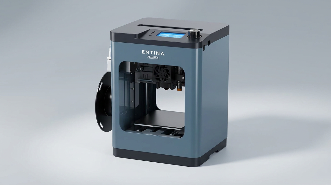 Entina Tina2 Plus Review: A Gateway to 3D Printing for Beginners