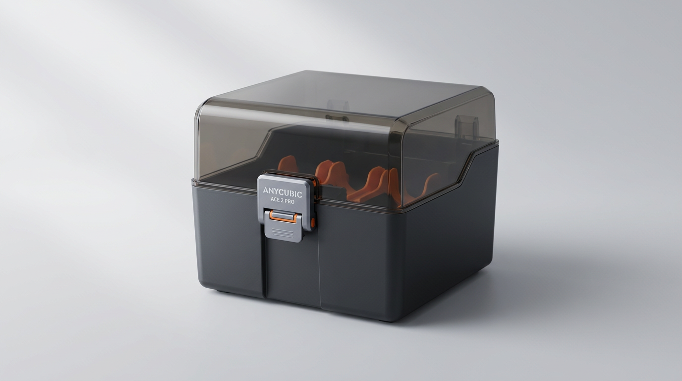 Anycubic ACE 2 Pro Review: Heated Multi-Material Feeding