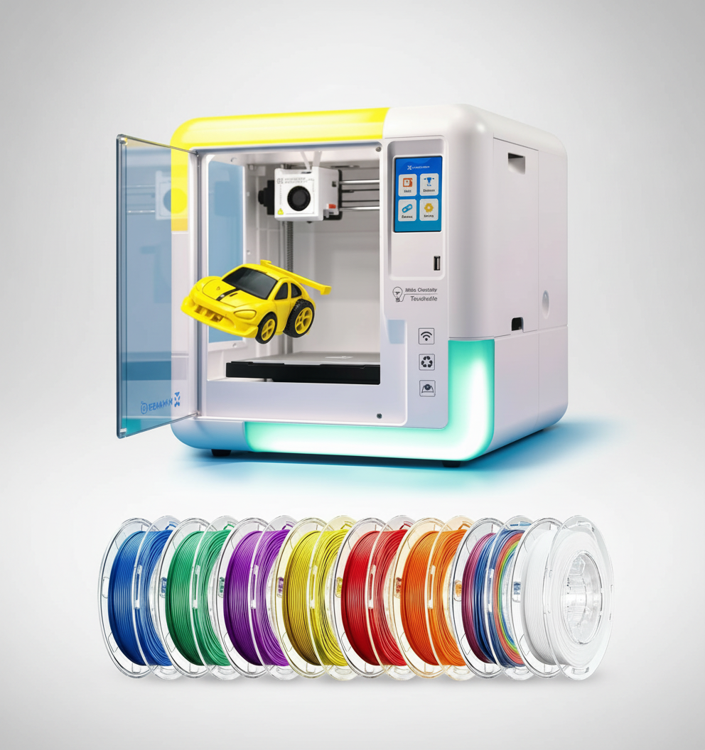 AOSEED X-MAKER AI+ 3D Printer Review: A Beginner-Friendly Toy Maker