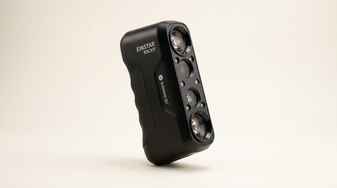 Einstar Rockit: A Compact 3D Scanner for Industrial Detail