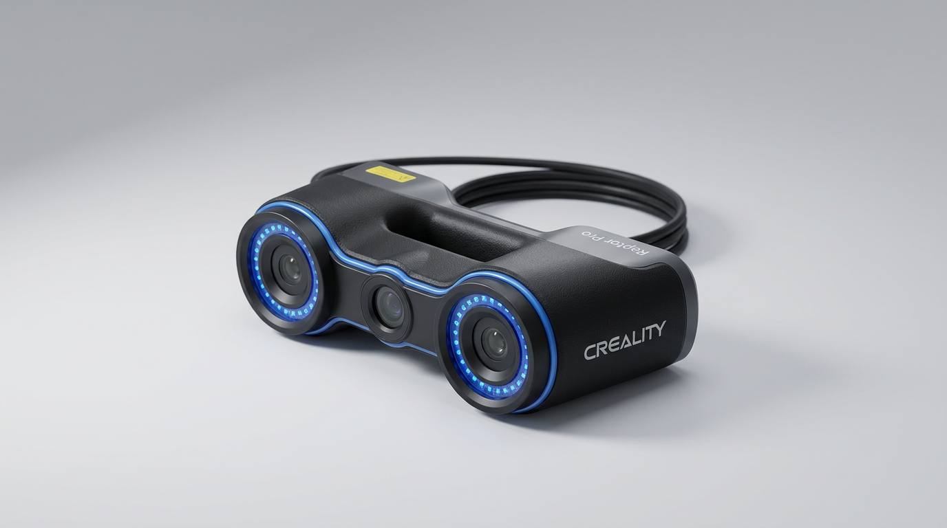 Creality CR-Scan Raptor Pro Review: Precision Scanning, Challenging Setup