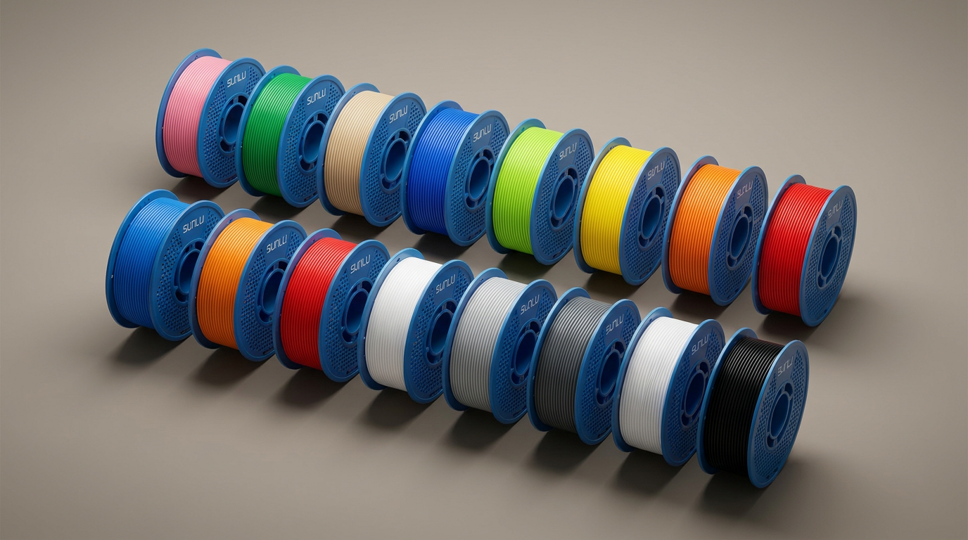 SUNLU 16 Color PLA Filament Bundle Review