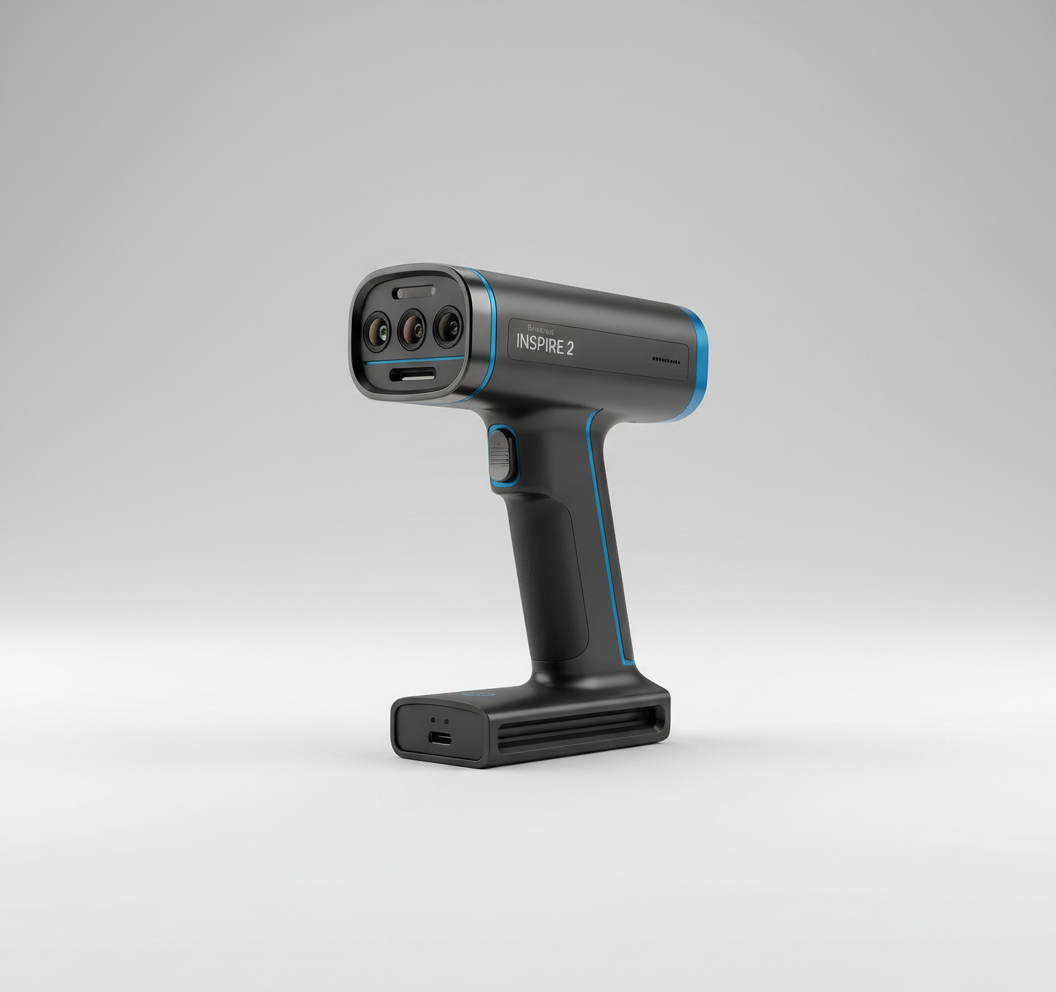 Revopoint INSPIRE 2 3D Scanner for 3D Printing, Up to 0.03mm Precision, Multi-Line Laser&Structured Light, Handheld Wireless&Outdoor Scanning, Full-Color Scans, for iOS/Android/Windows/macOS, Premium — product image