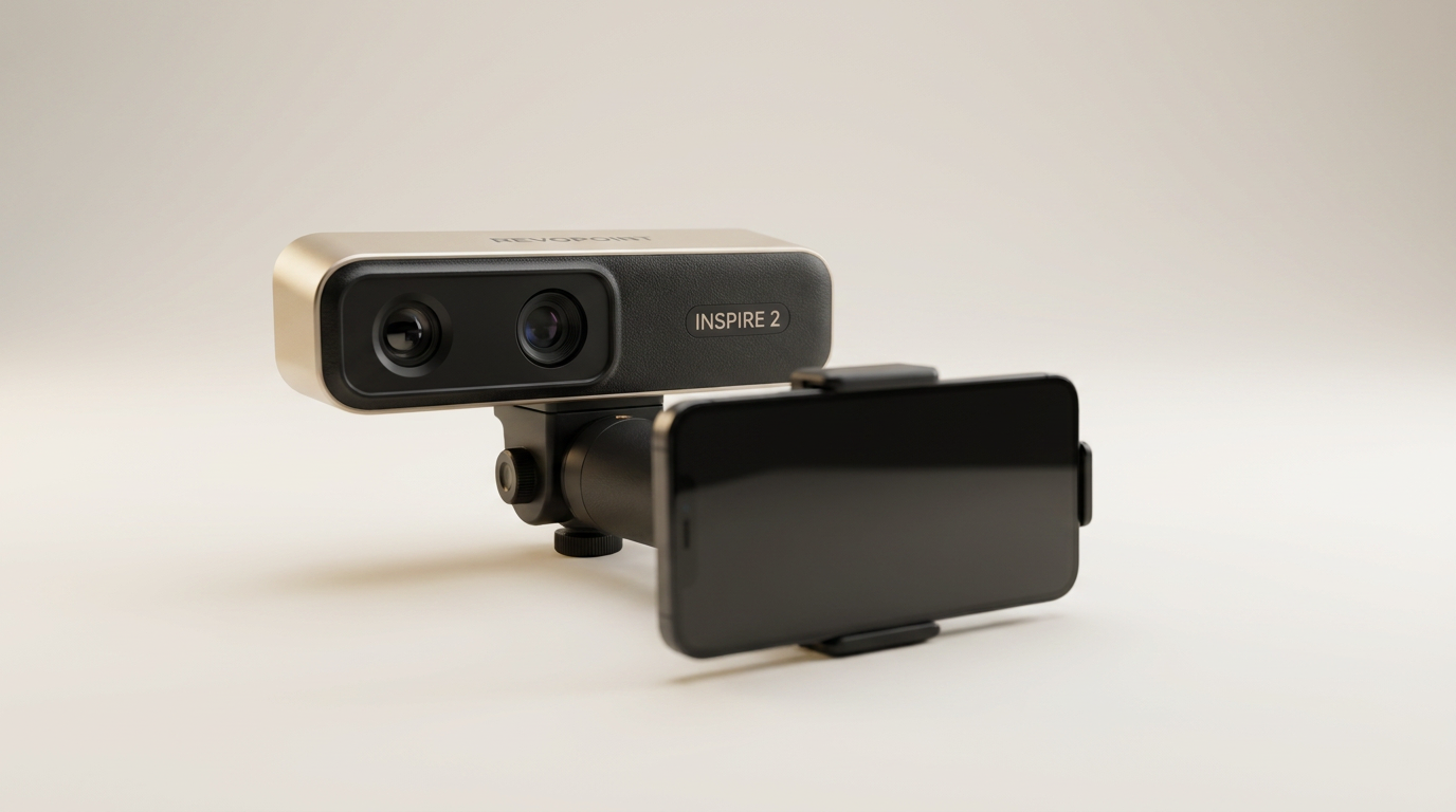 Revopoint INSPIRE 2: A Precise 3D Scanner for Complex Surfaces