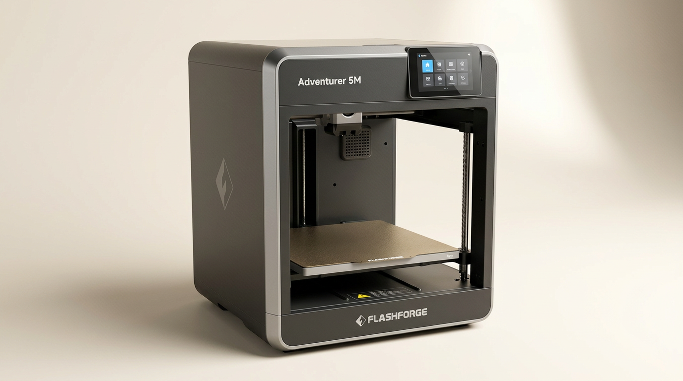 FLASHFORGE Adventurer 5M Review: Speed and Simplicity for the Novice