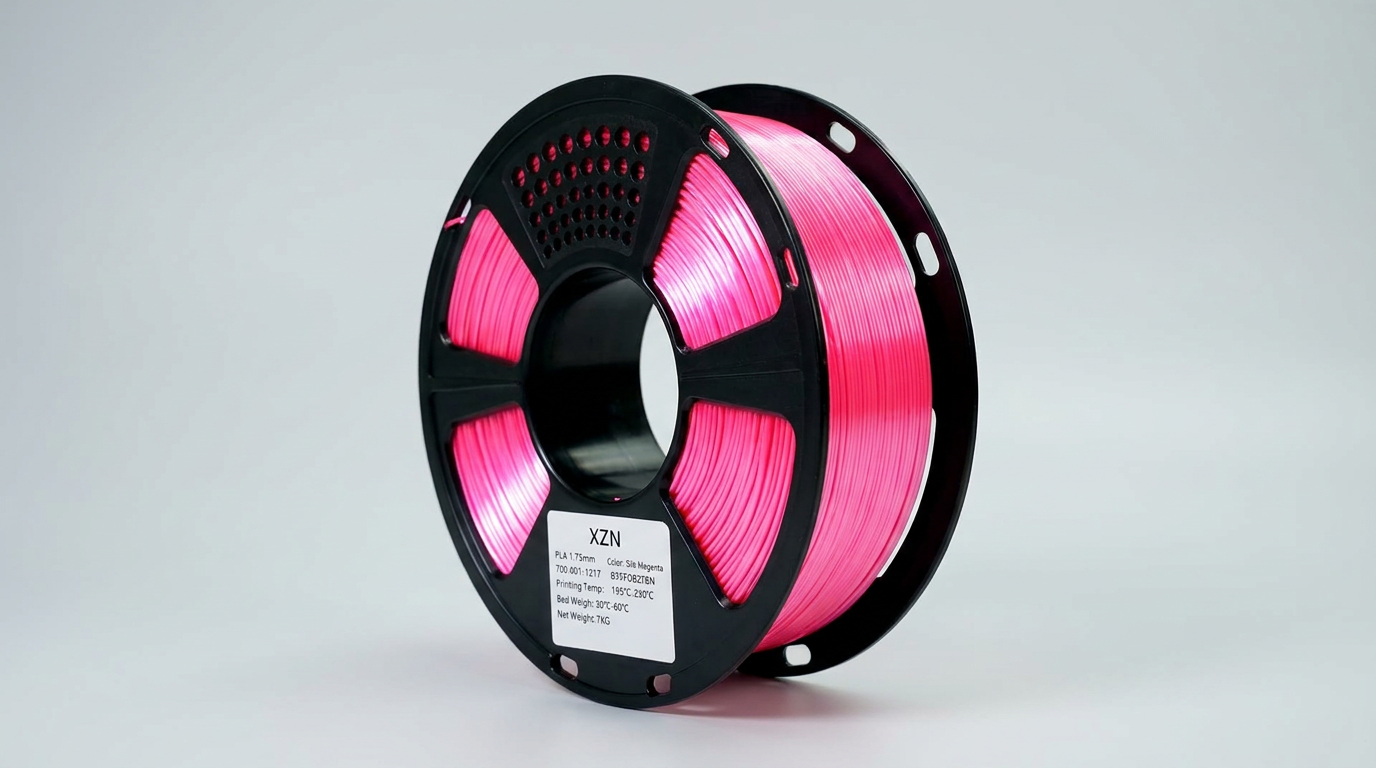 XZN Silk PLA Filament Review: Visual Impact and Printing Consistency