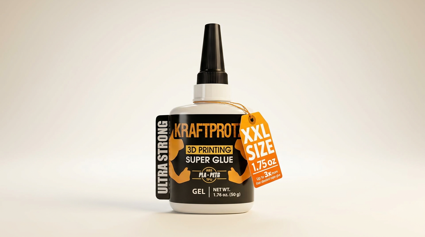 ARKA 3D Printing Super Glue Gel Review: Bonds PLA, ABS, PETG, TPU