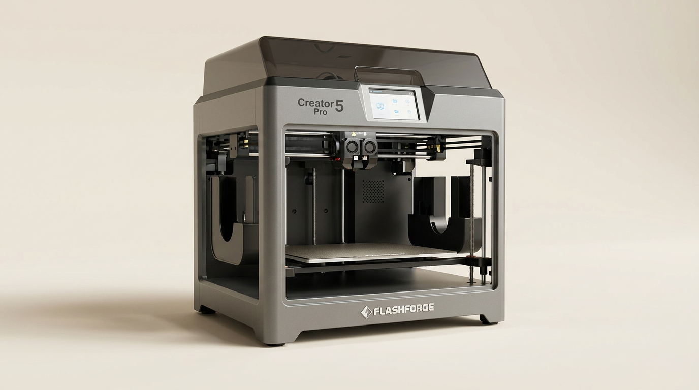 Flashforge Creator 5 Pro Review: Multi-Material Toolchanger