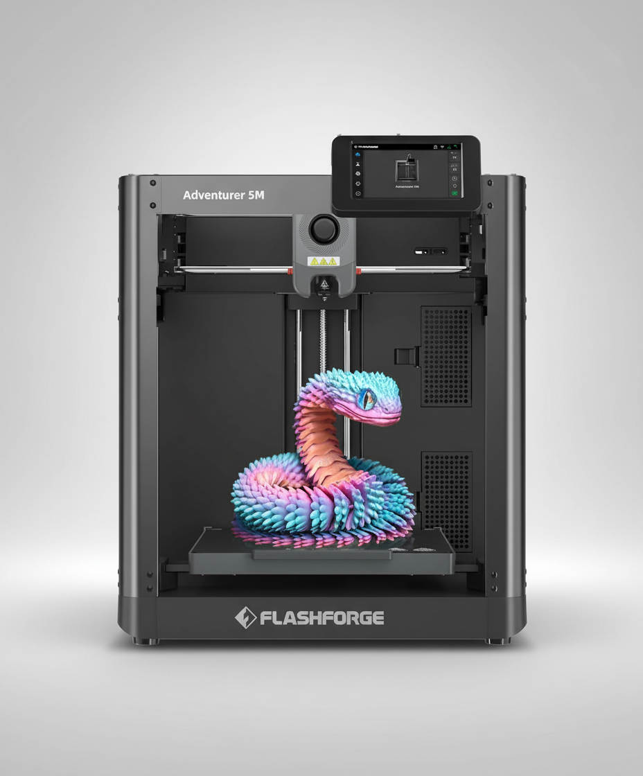 FLASHFORGE Adventurer 5M Review: Rapid, User-Friendly 3D Printing