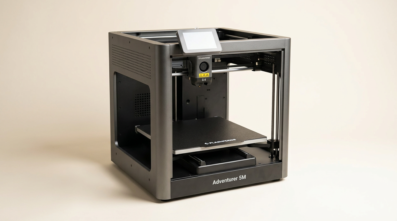 FLASHFORGE Adventurer 5M Review: Rapid, User-Friendly 3D Printing