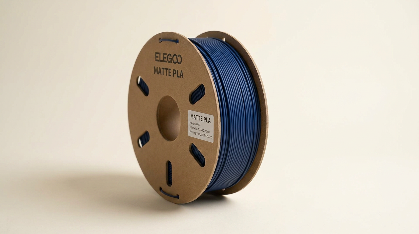 ELEGOO Matte PLA Filament Review: Professional Aesthetics at a Low Cost