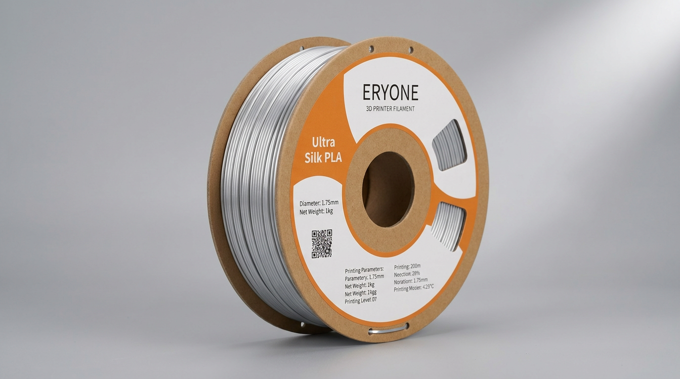 ERYONE Silk Filament PLA+ Review: The Glossy Aesthetic Standard
