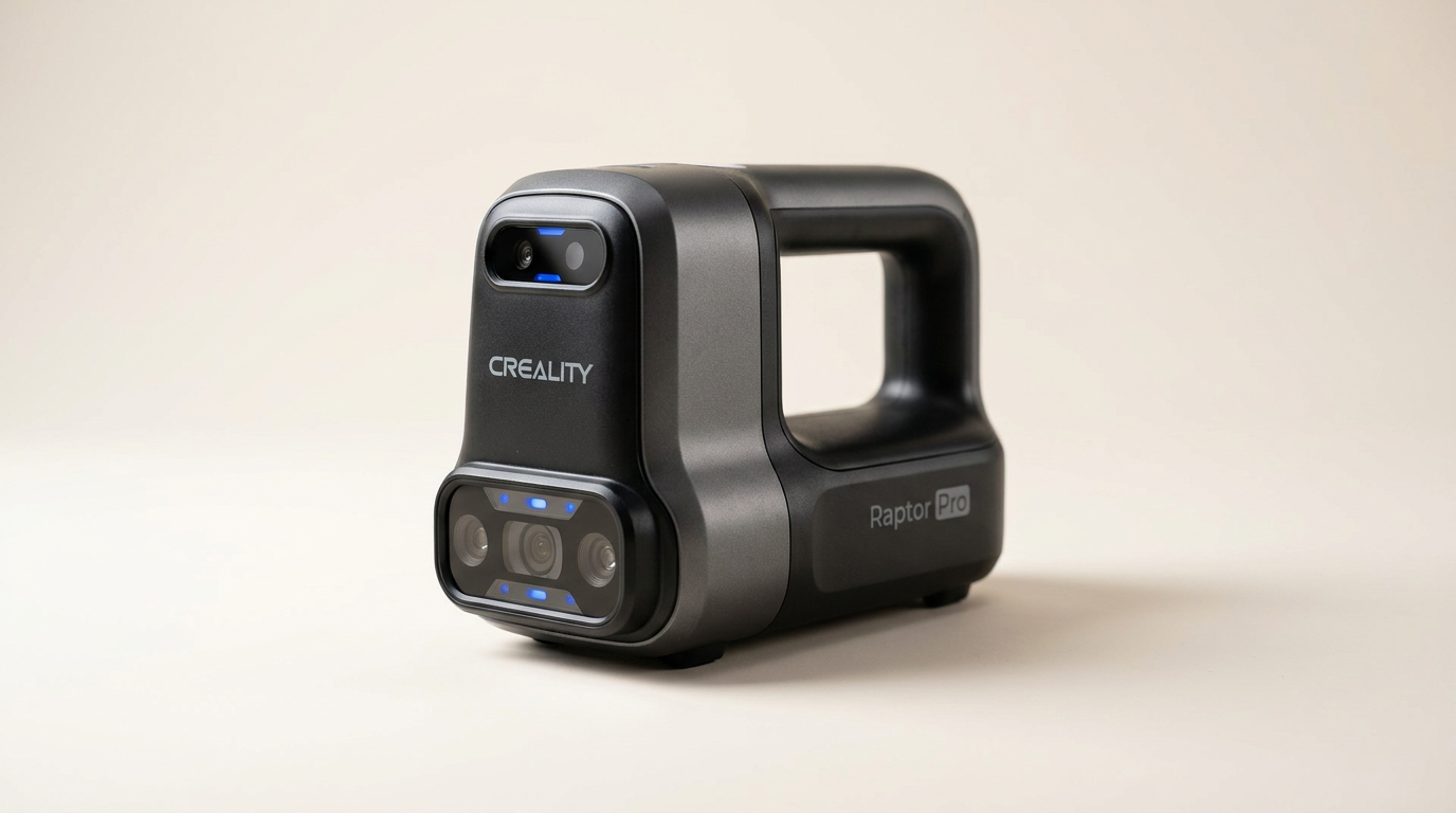 Creality 3D Scanner Raptor Pro Review: Metrology-Grade Scanning