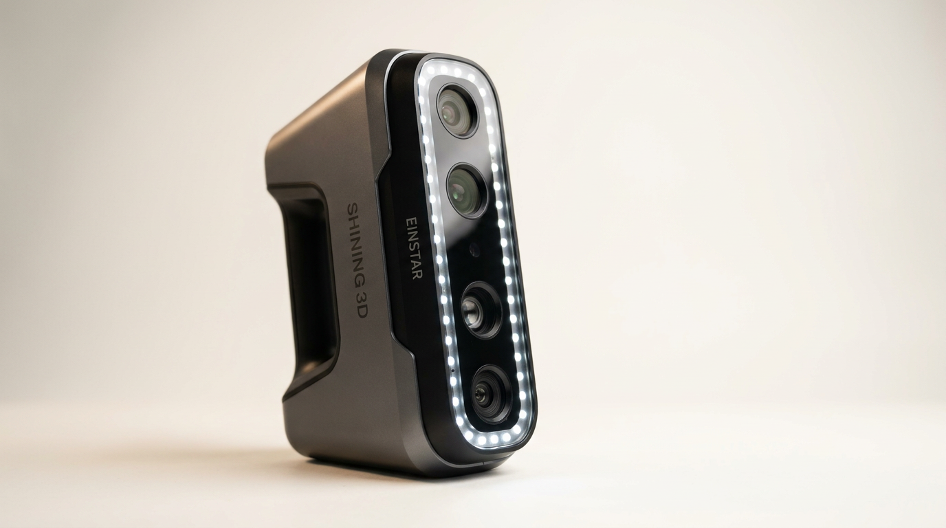 Shining 3D Einstar: A Capable Handheld 3D Scanner for Enthusiasts