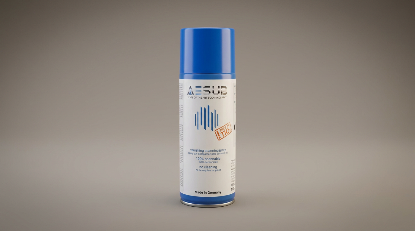 3DMakerpro 3D Scanning Spray Review: Dissipating Surface Prep