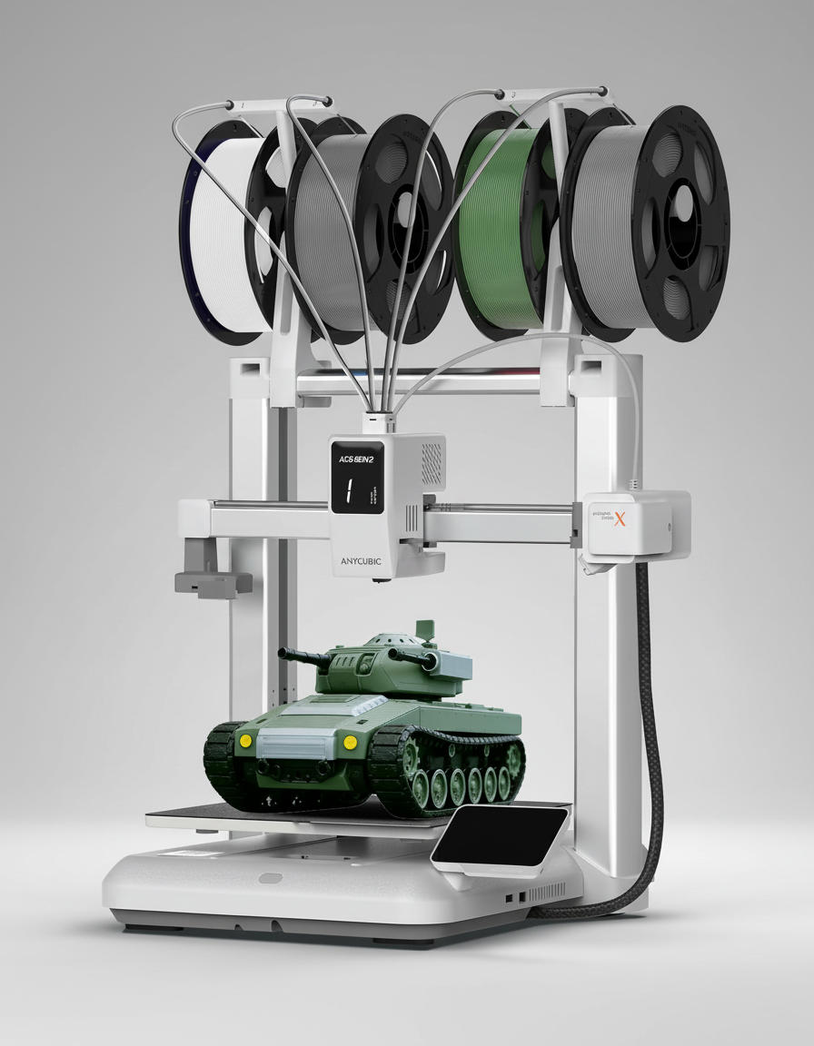 Anycubic Kobra X Multicolor Review: A Fast, Feature-Packed 3D Printer